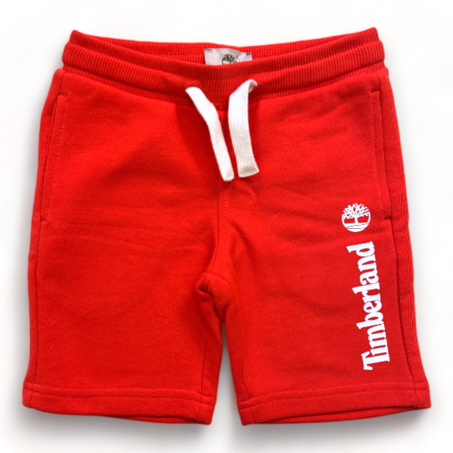 TIMBERLAND - Short rouge imprimé "Timberland" neuf - 4 ans