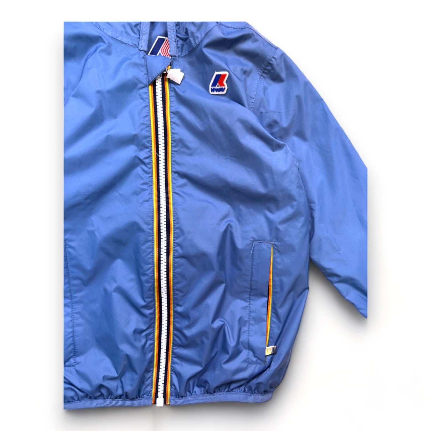 K-WAY - Blue windbreaker jacket - 4 years