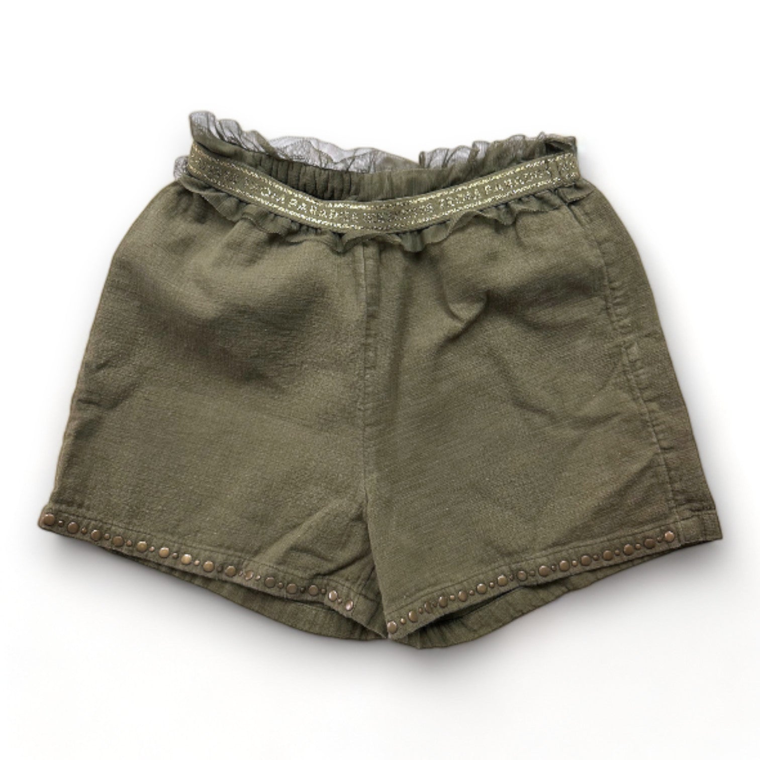 IKKS - Leichte Khaki-Shorts - 7 Jahre