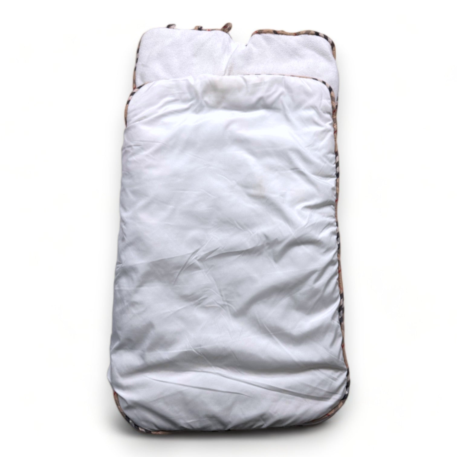 BURBERRY – Weißer Schlafsack – Einheitsgröße
