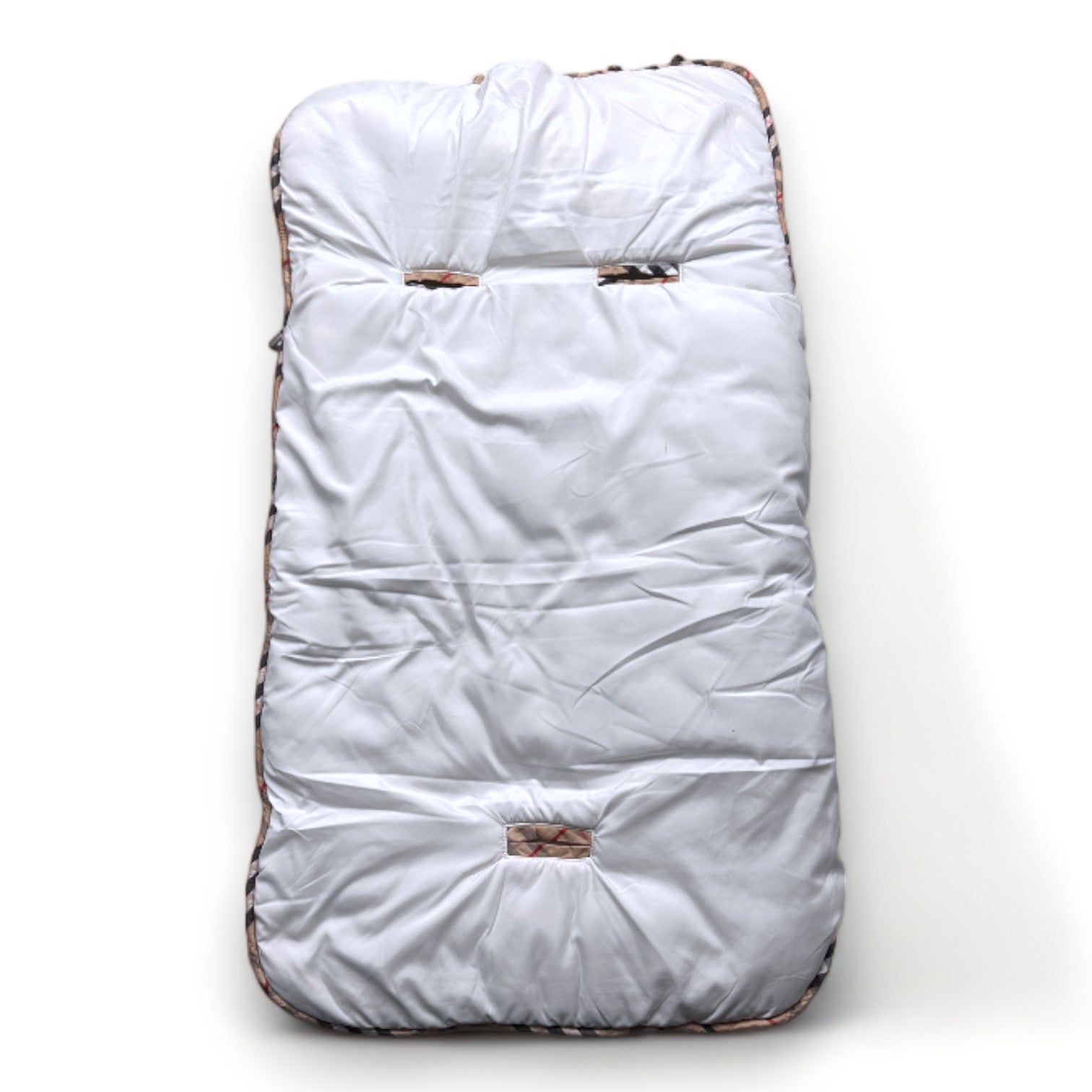 BURBERRY – Weißer Schlafsack – Einheitsgröße