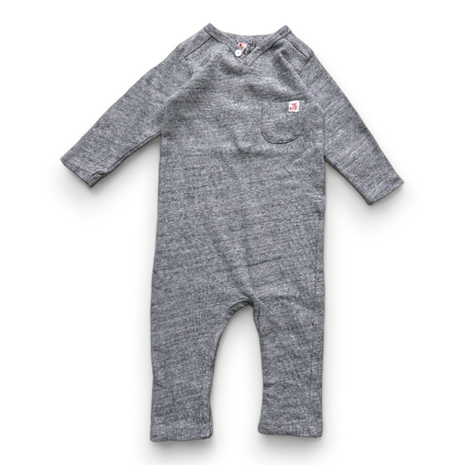 BONPOINT - Grauer Overall - 3 Jahre