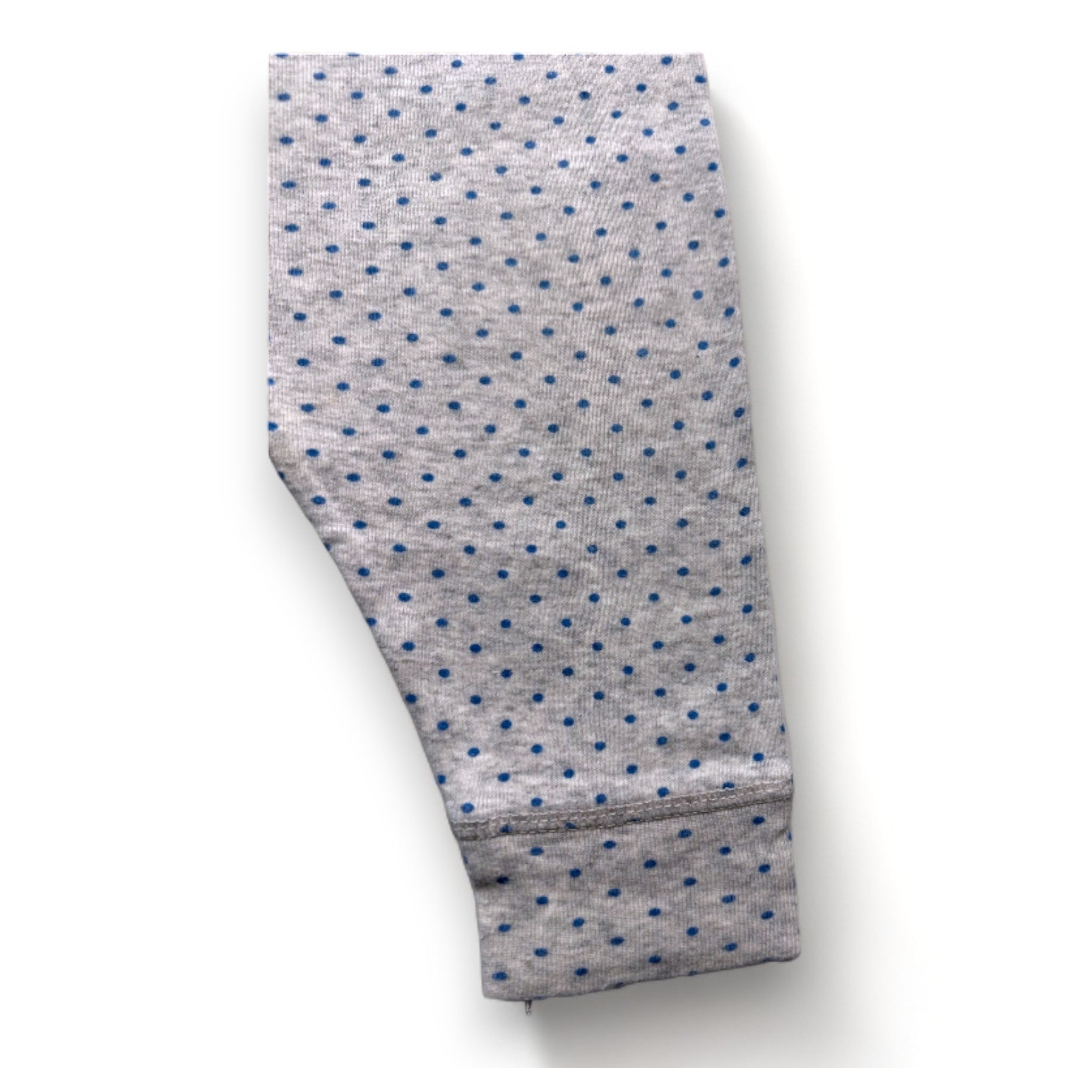 BONTON - Graue Leggings mit blauen Punkten - 18 Monate