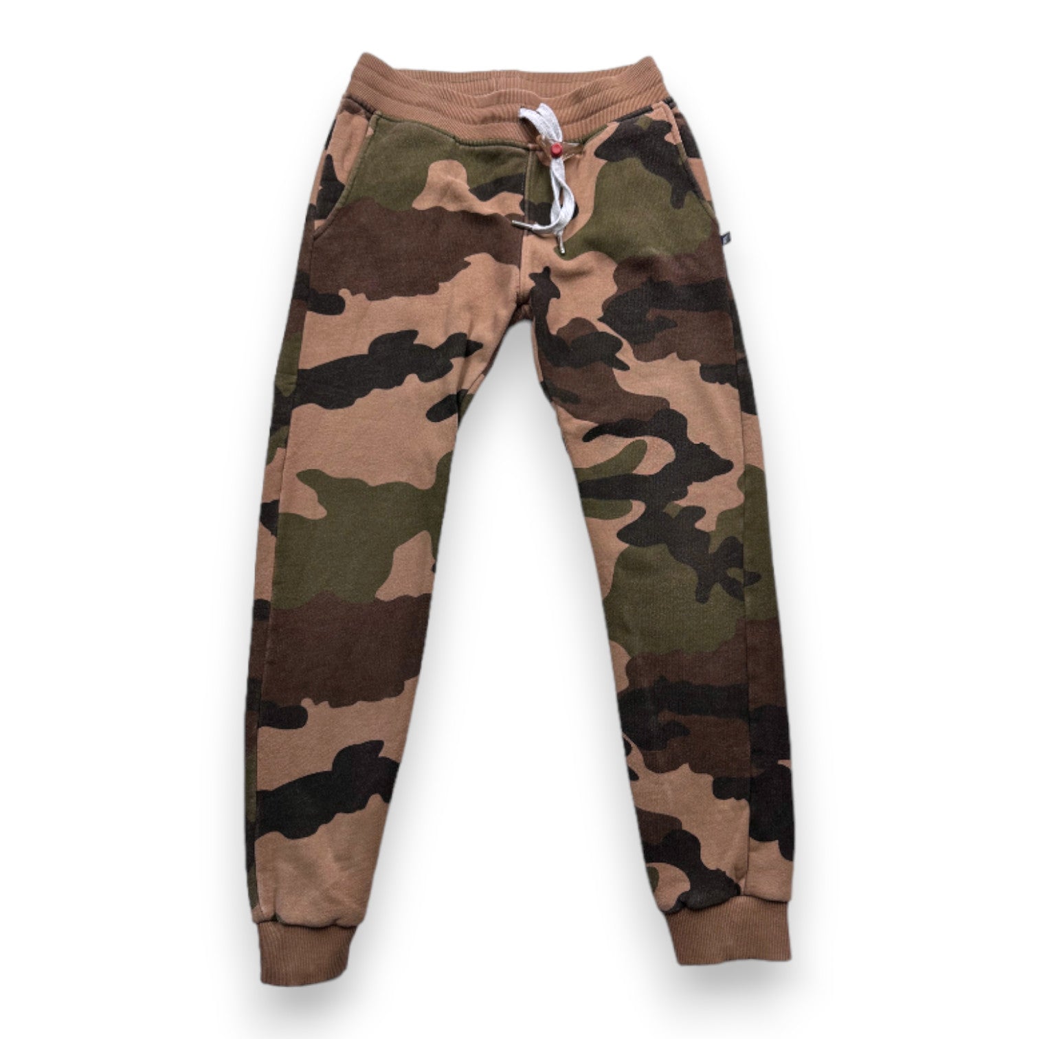 SWEET PANTS - Jogging militaire vert marron et kaki - 12 ans