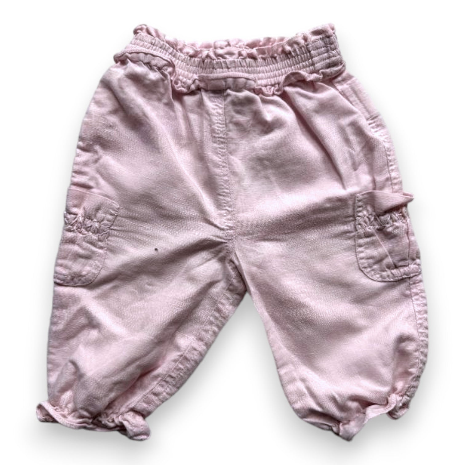 CYRILLUS - Pantalon rose avec poches - 3 mois