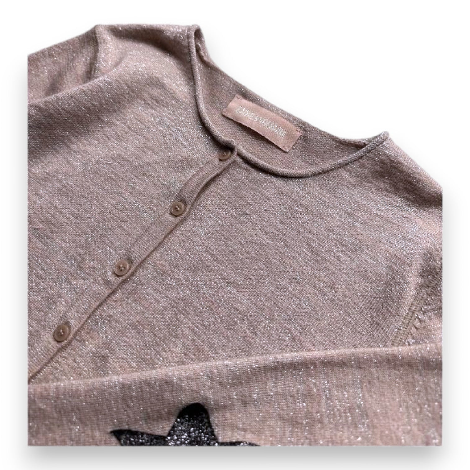 ZADIG & VOLTAIRE - Rosa Paillettenpullover - 8 Jahre