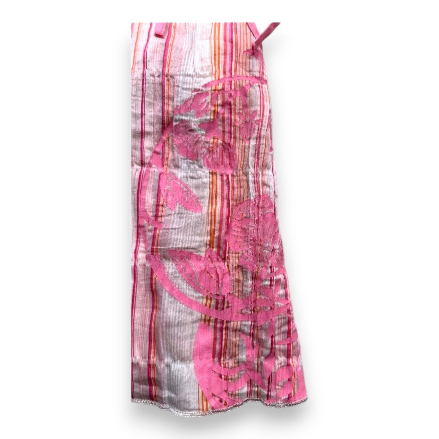 KENZO - Ensemble débardeur et t-shirt rose à rayures - 6 mois