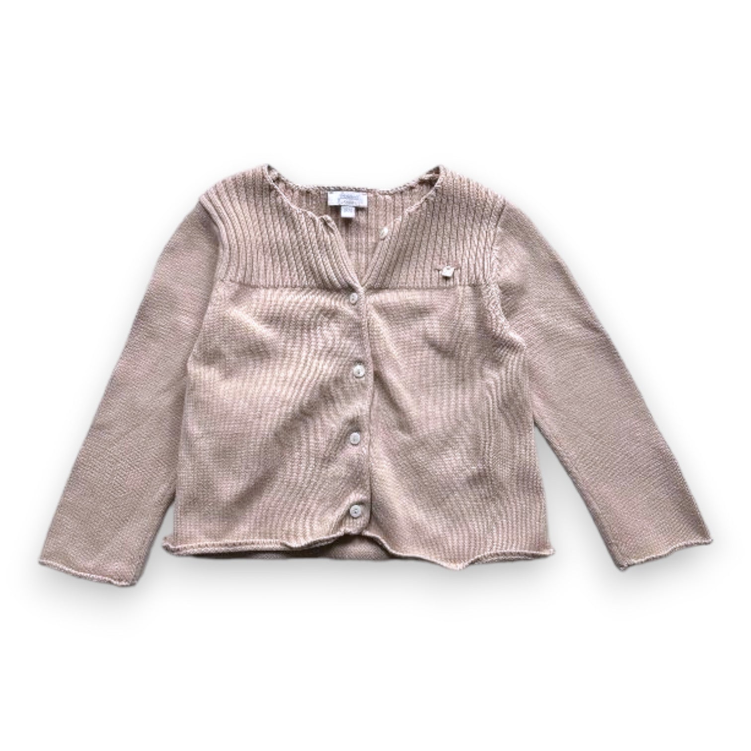 JACADI - Cardigan marron - 18 mois