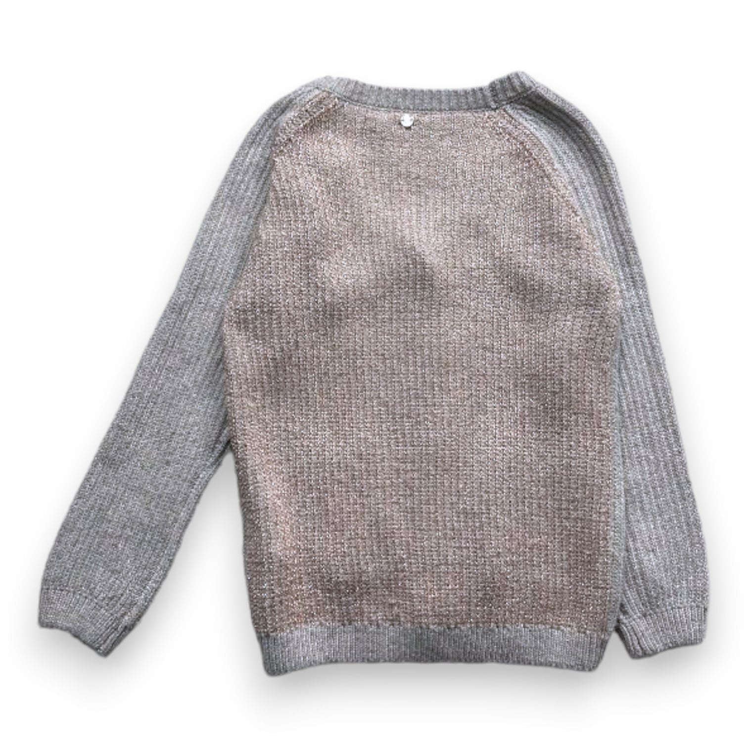 IKKS - Grey cardigan with sequins on the back - 8 years