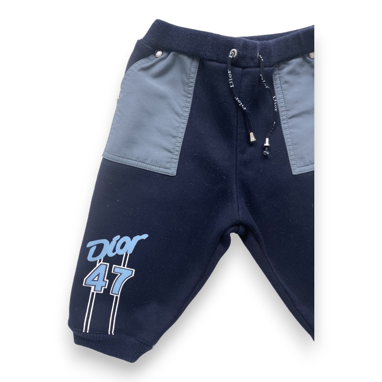 BABY DIOR - Navy blue tracksuit - 9 months