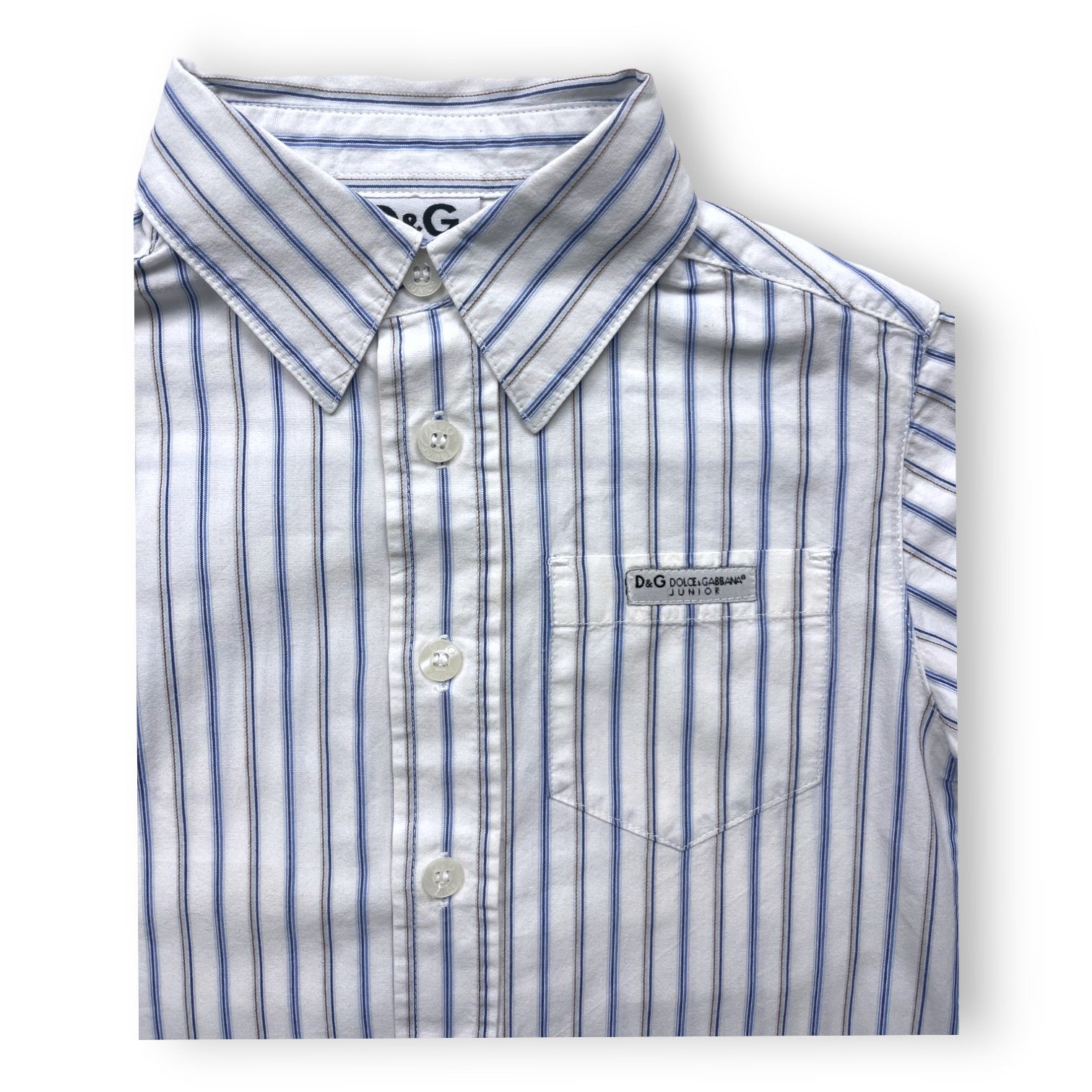 DOLCE & GABBANA - Gestreiftes Hemd - 3 Jahre