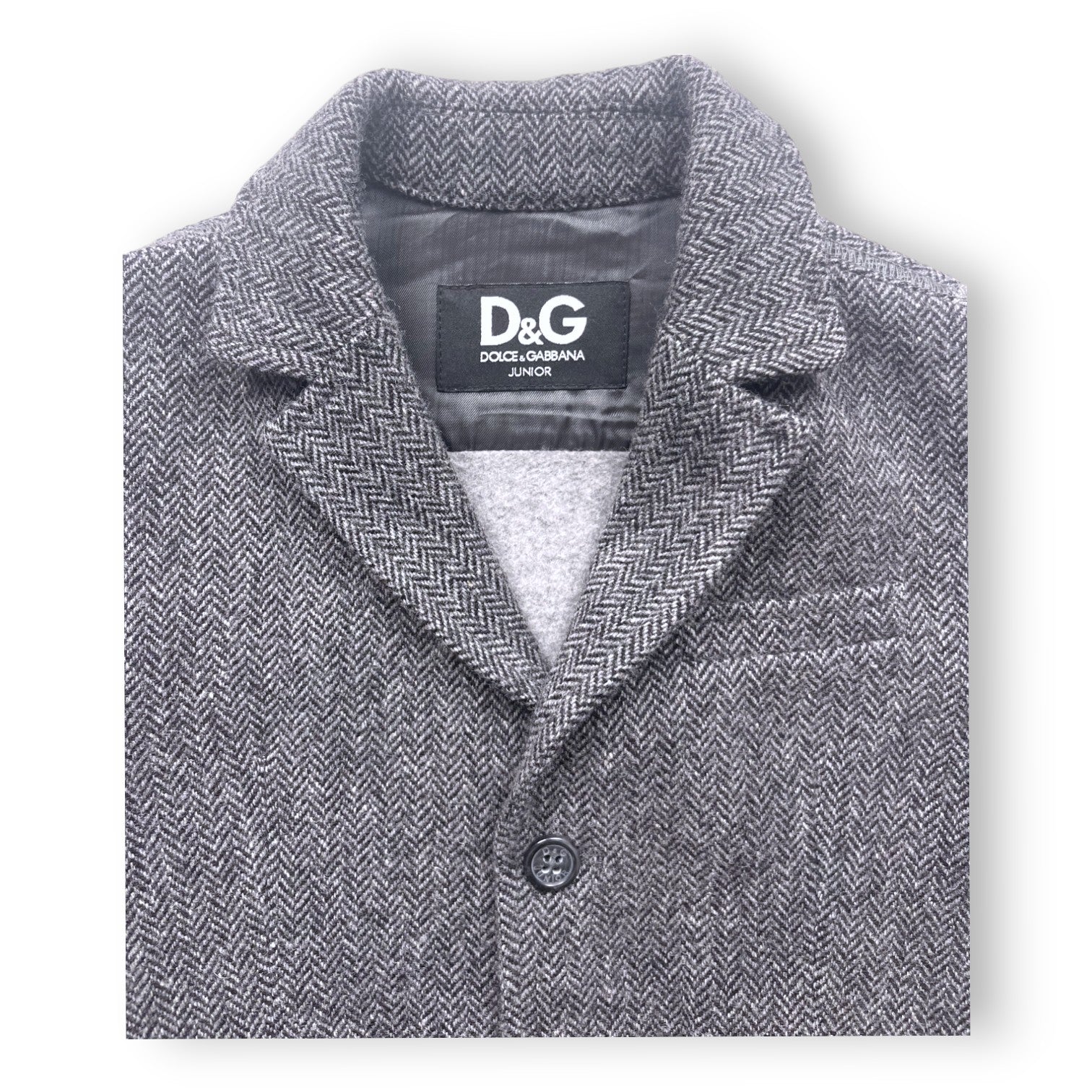DOLCE & GABBANA - Grauer Wollblazer - 3 Jahre