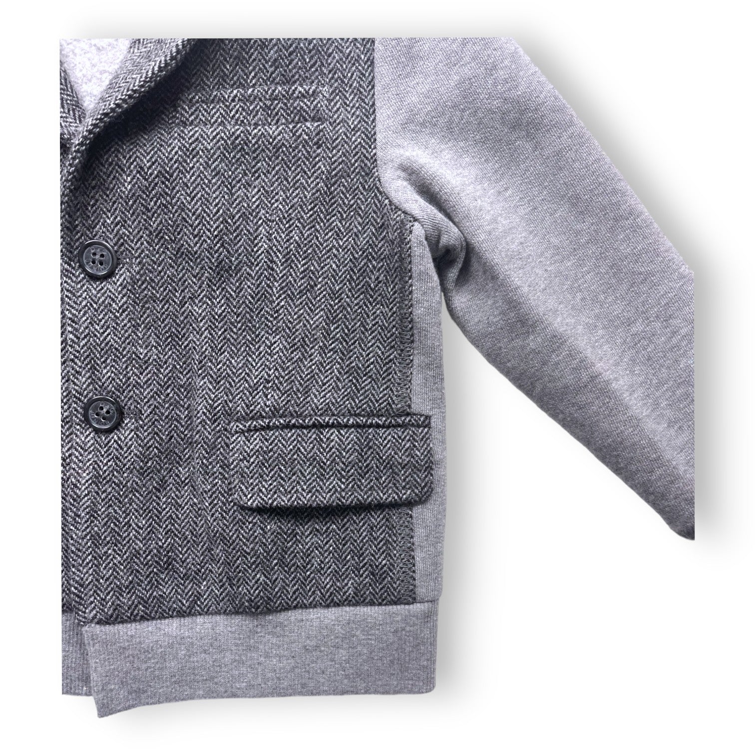 DOLCE & GABBANA - Grey wool blazer - 3 years