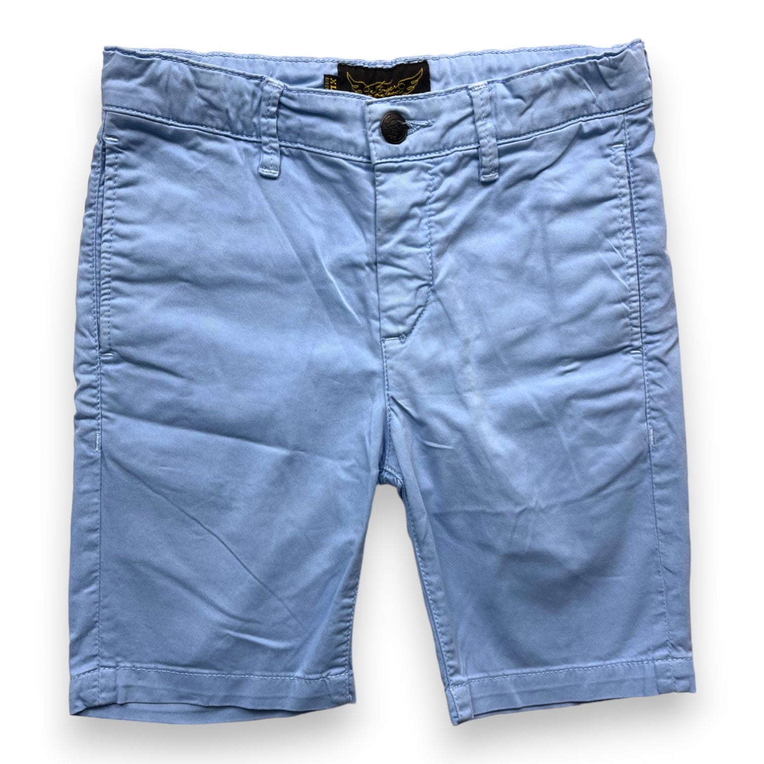 FINGER IN THE NOSE - Himmelblaue Shorts - 8/9 Jahre
