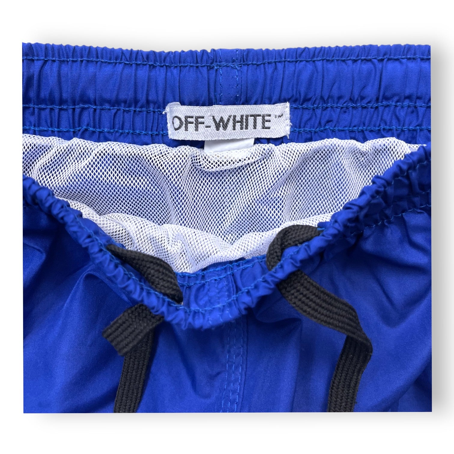 OFF WHITE - Blue swim shorts - 10 years