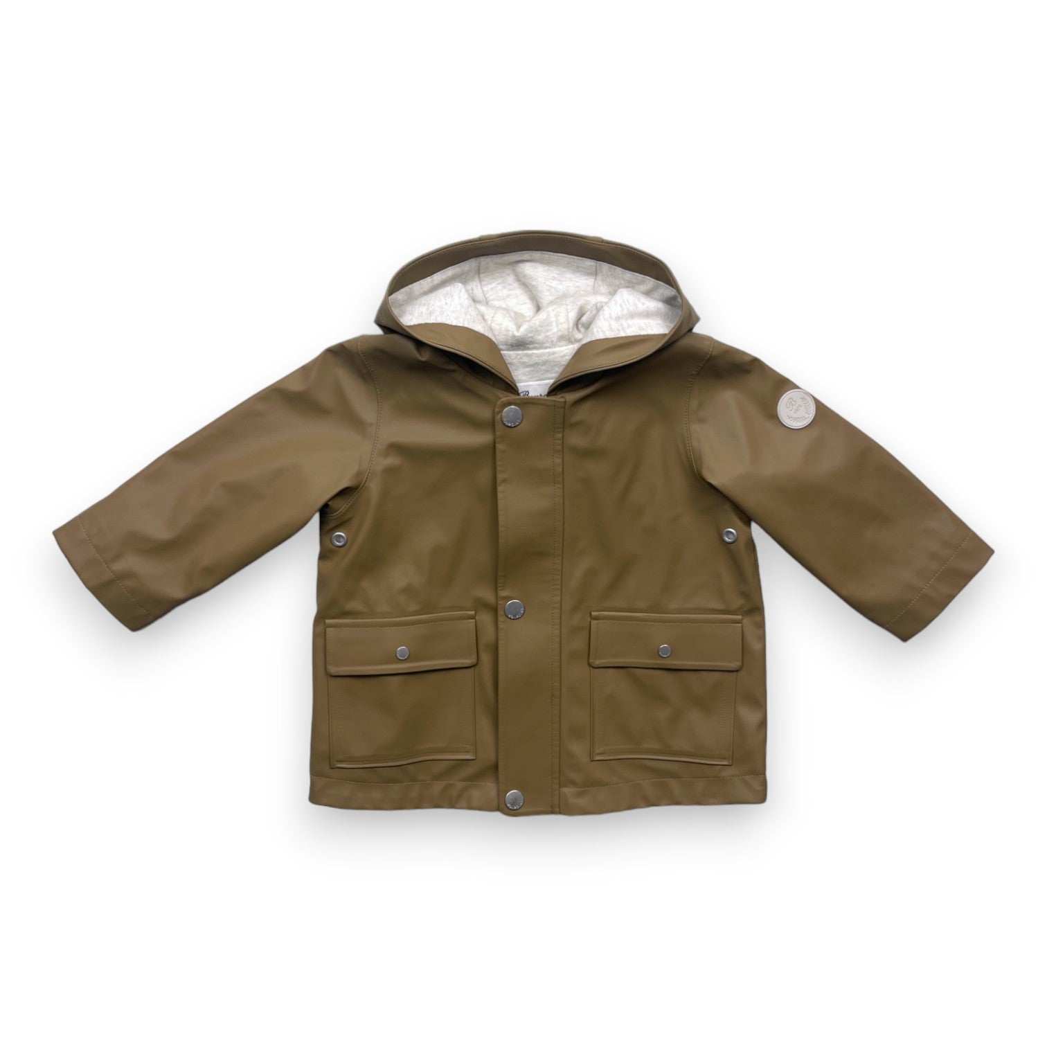 BONPOINT - Ciré marron à capuche - 18 mois