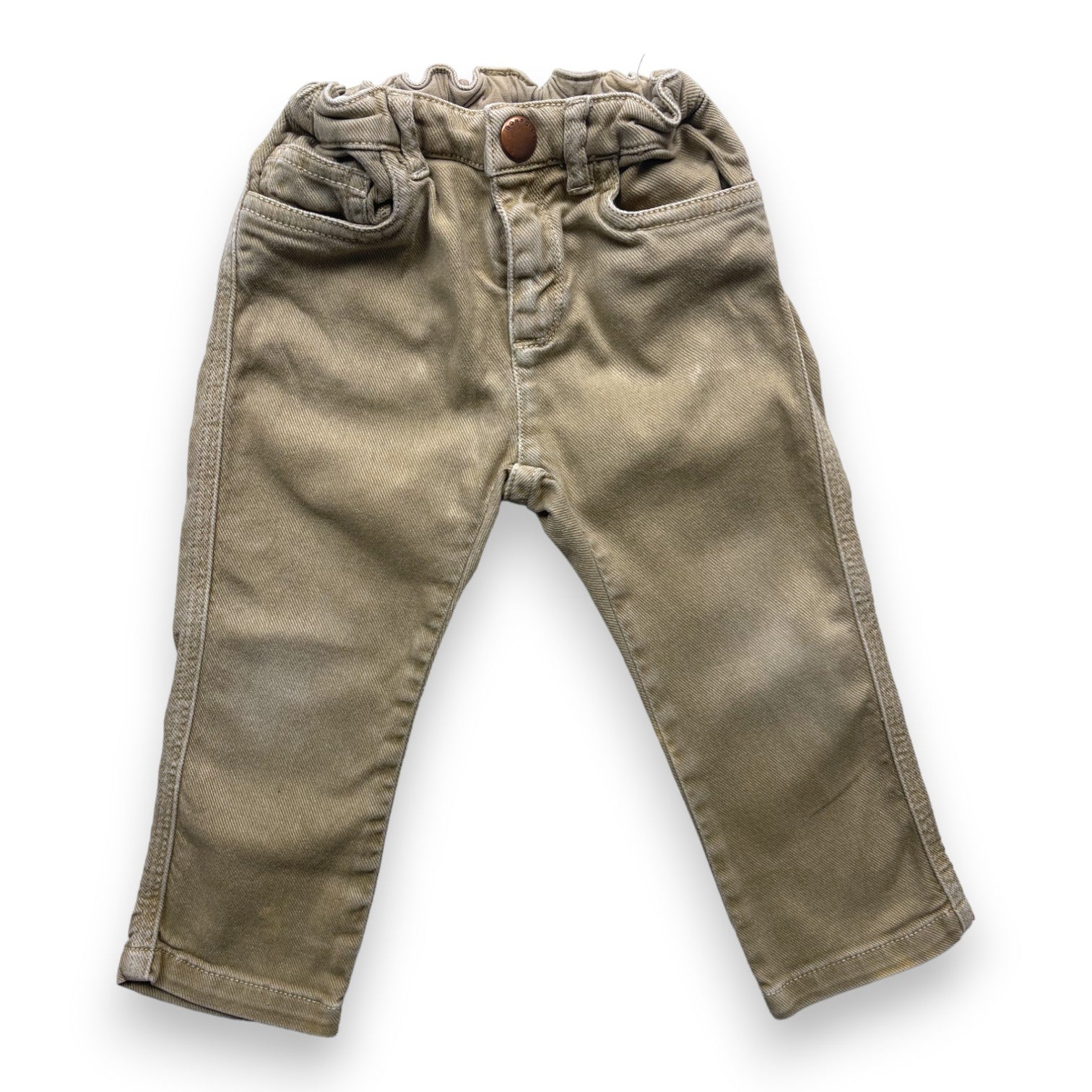 BONPOINT - Jean Beige slim - 2 ans