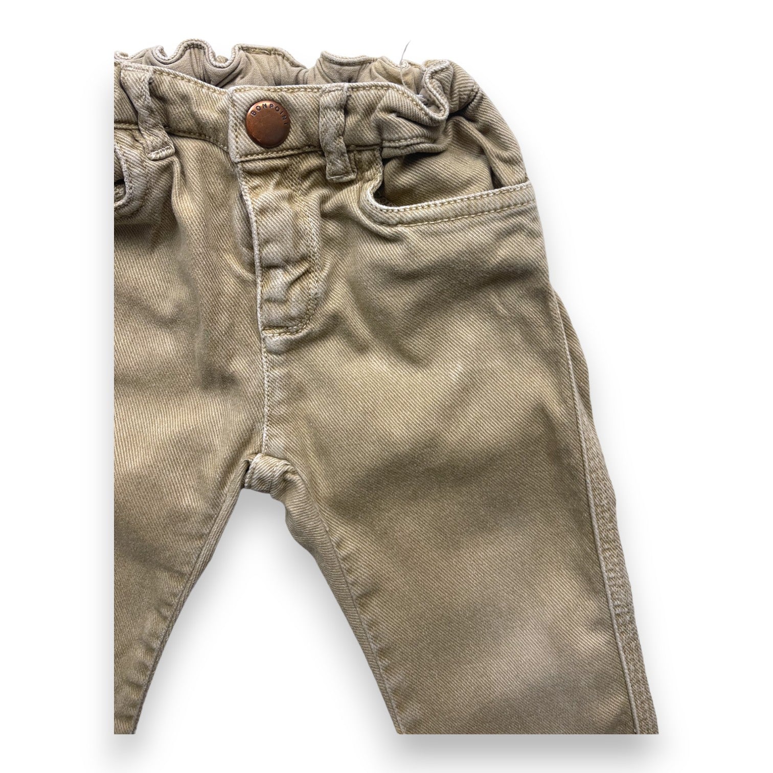 BONPOINT - Jean Beige slim - 2 ans