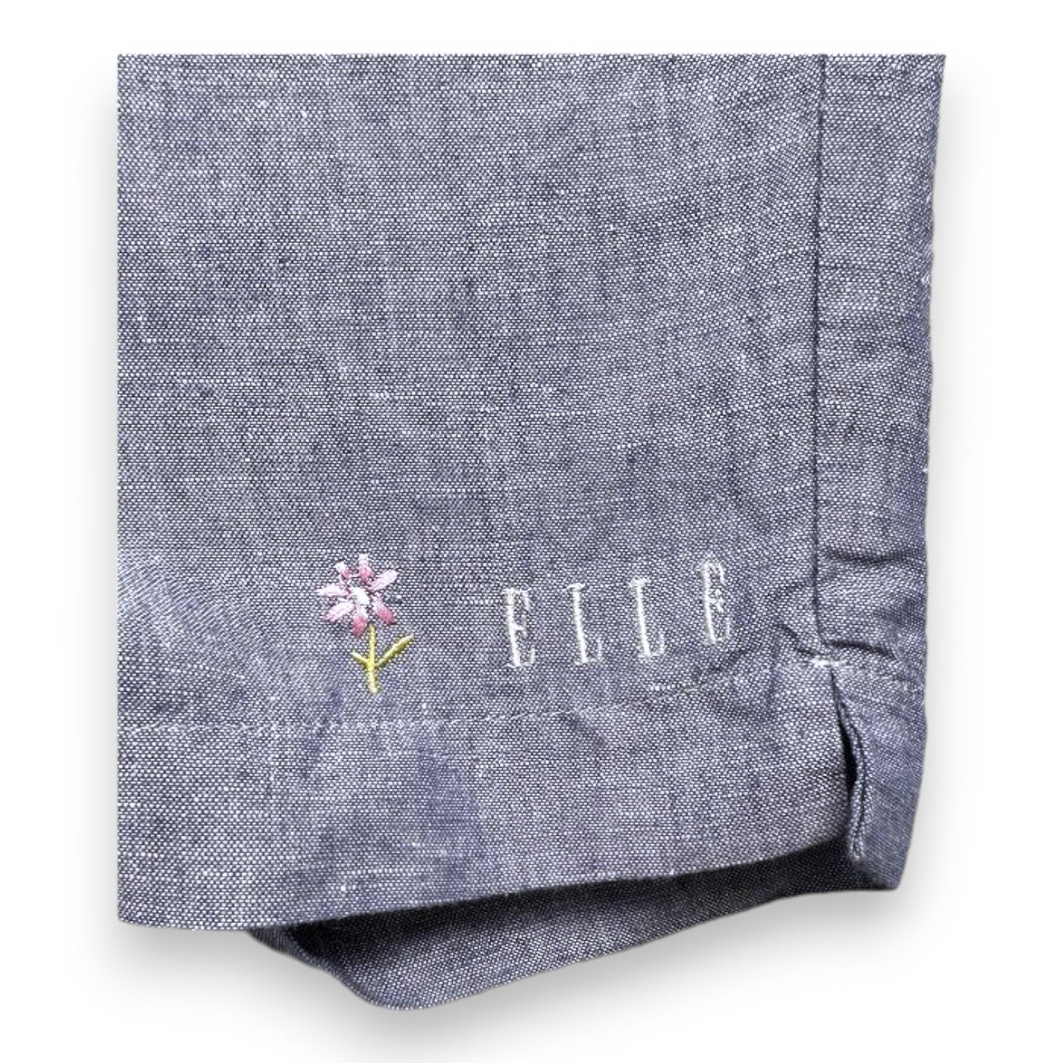 ELLE - Blue linen jumpsuit - 6 months