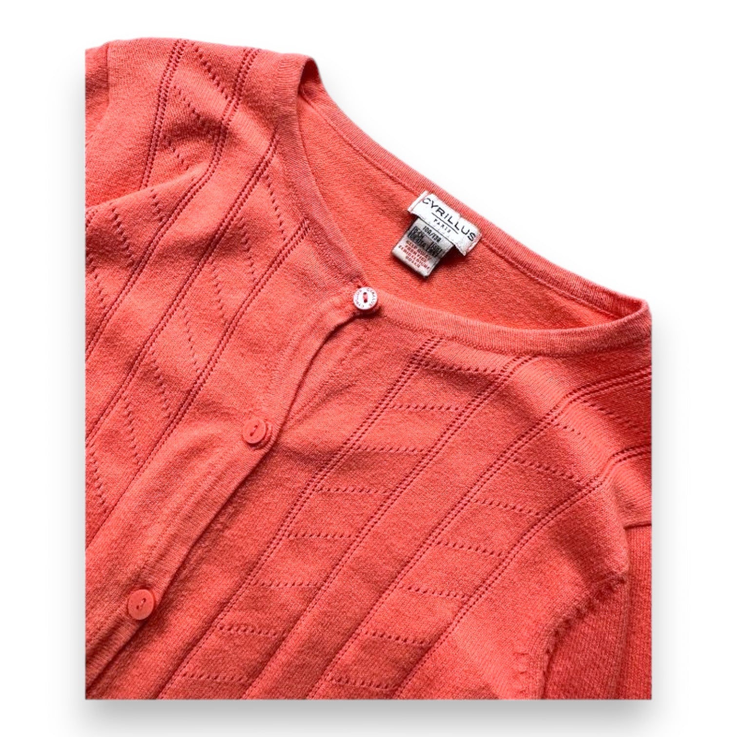 CYRILLUS - Rosa Strickjacke - 10 Jahre