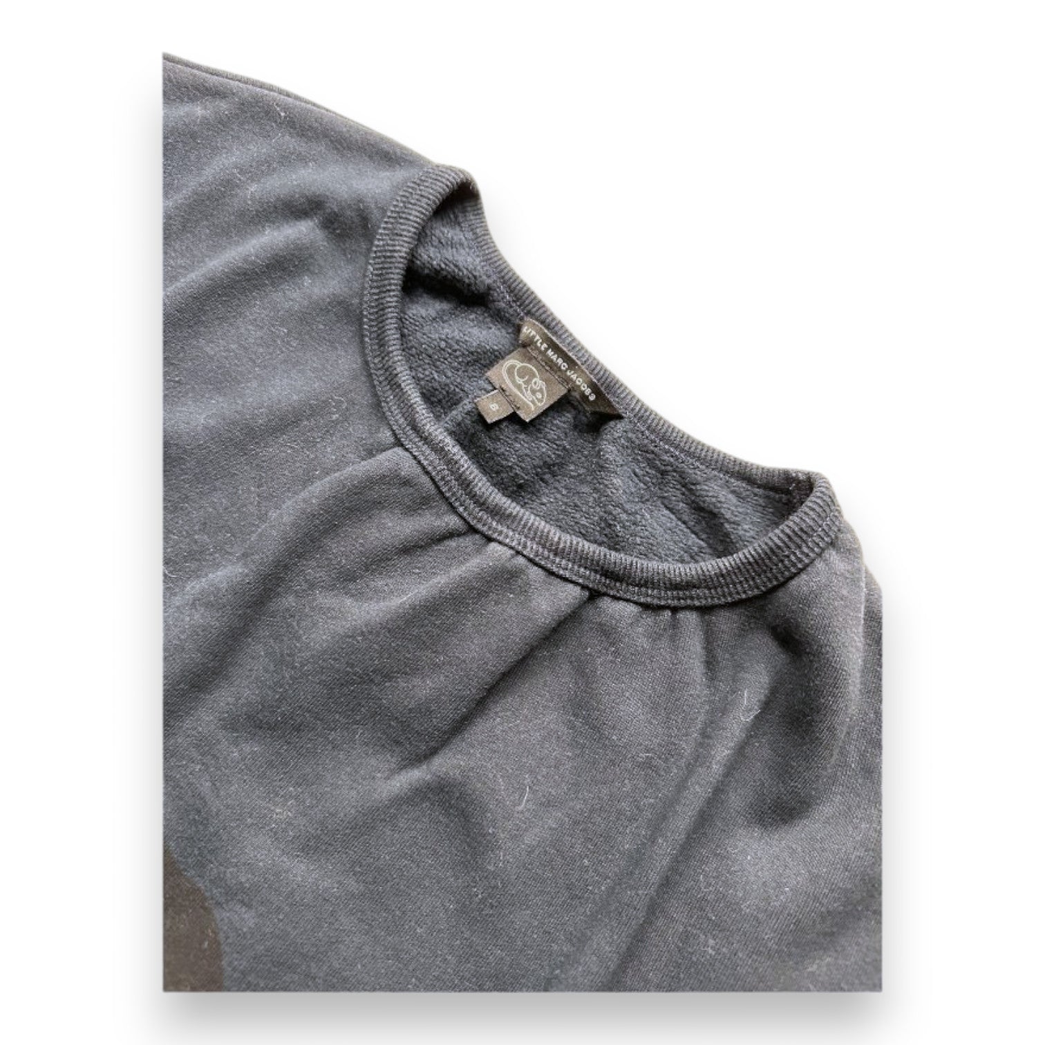 LITTLE MARC JACOBS - Robe bleu marine avec imprimé - 6 ans