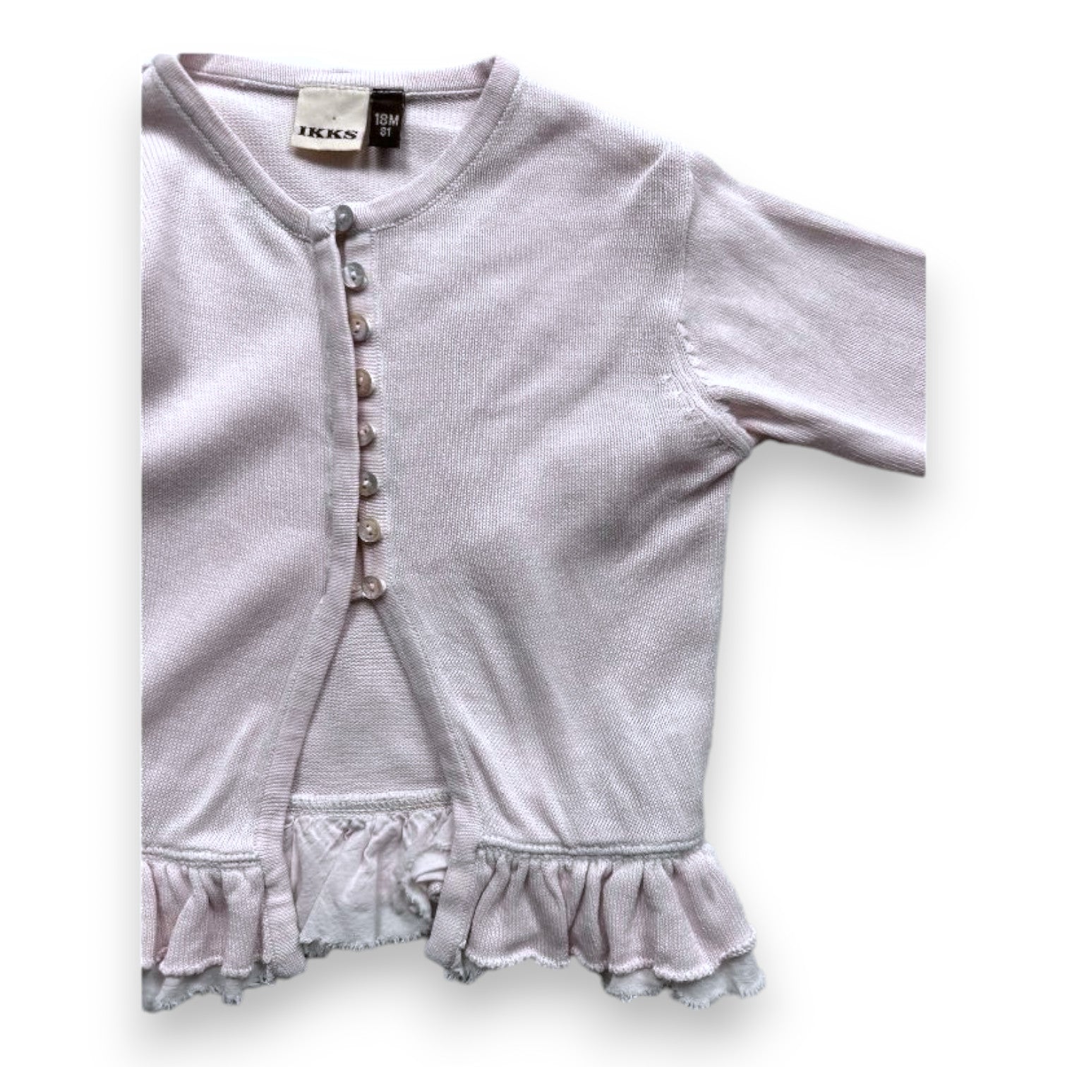 IKKS - Rosa Strickjacke - 18 Monate