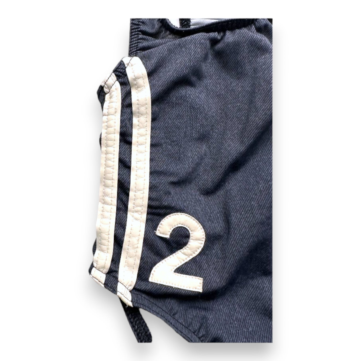 DIOR - Maillot de bain une pièce bleu avec détails blanc - 2 ans