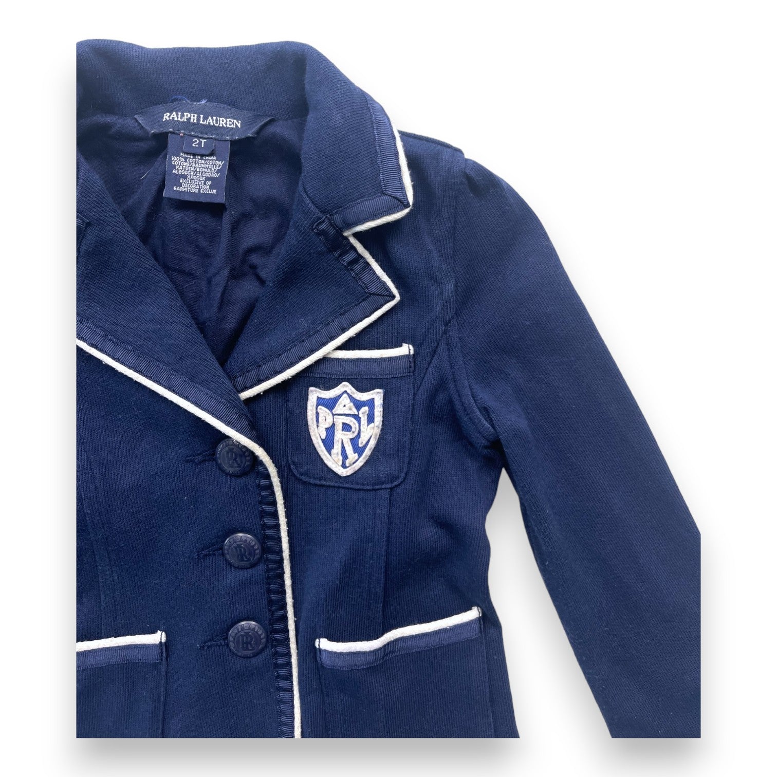 RALPH LAUREN - Marineblauer Blazer - 2 Jahre