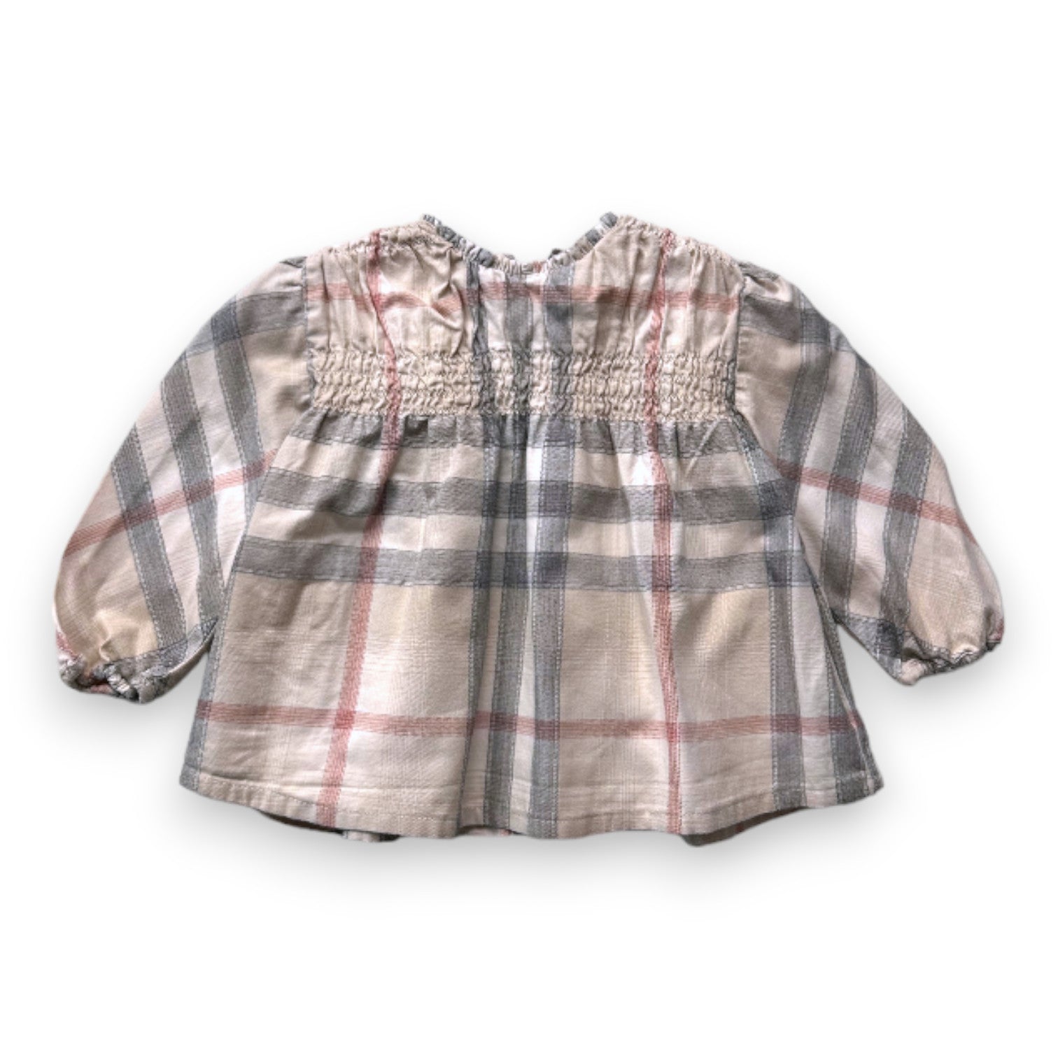 BURBERRY – Bluse mit Karomuster von Burberry – 12 Monate