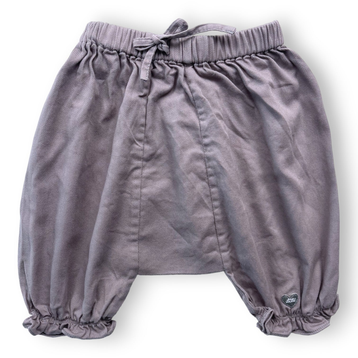 LILI GAUFRETTE - Graue Haremshose - 3 Monate