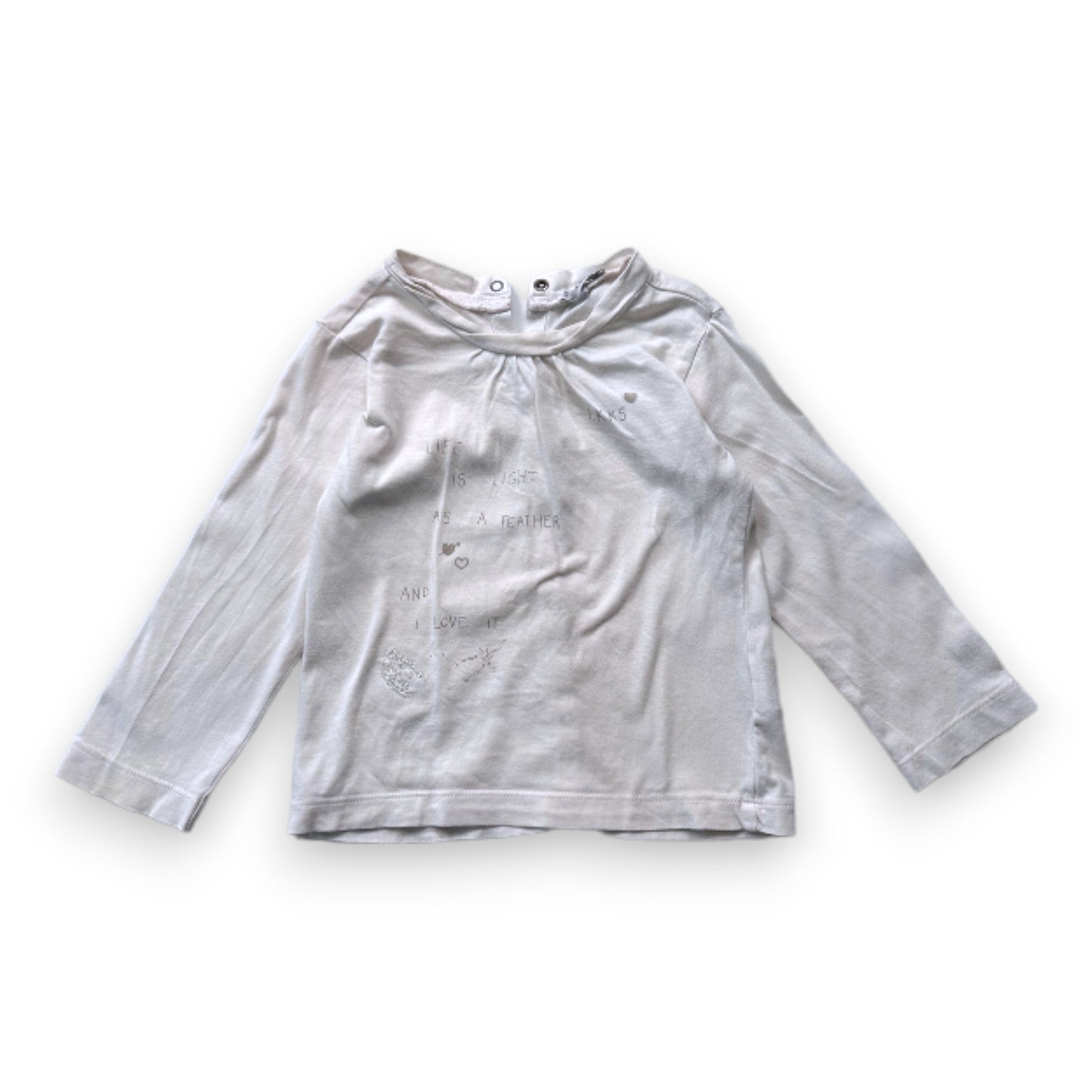 IKKS - T-shirt à manches longues avec imprimés - 18 mois