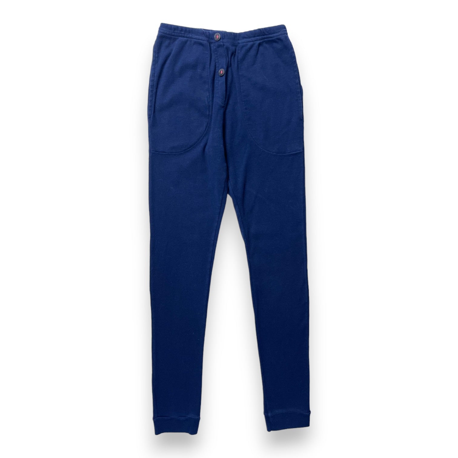 PETIT BATEAU - Legging en coton bleu marine - 10 ans