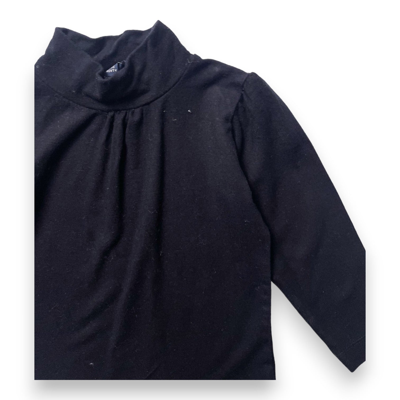 LILI GAUFRETTE - Schwarzes Unterhemd - 2 Jahre