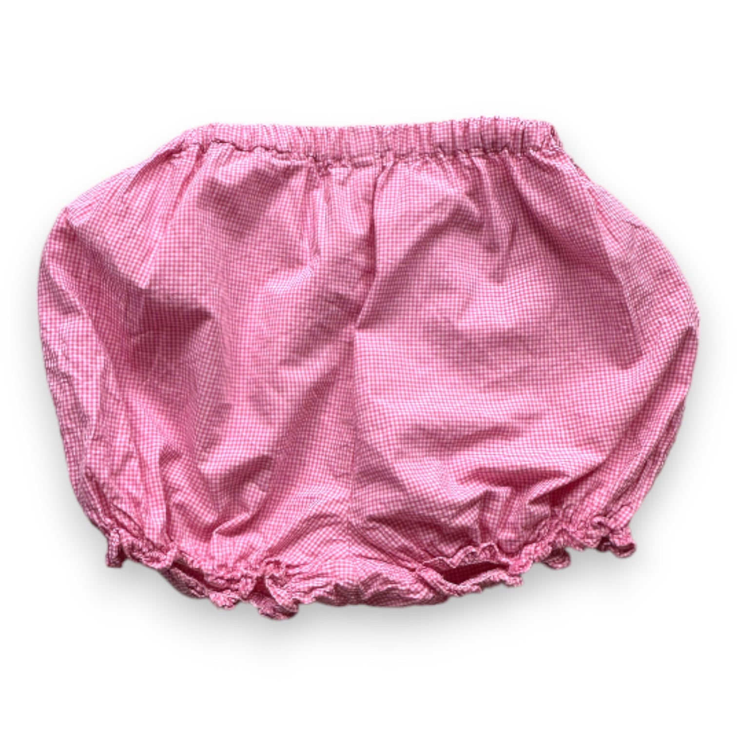 JACADI - Bloomer rose et blanc vichy - 6 mois