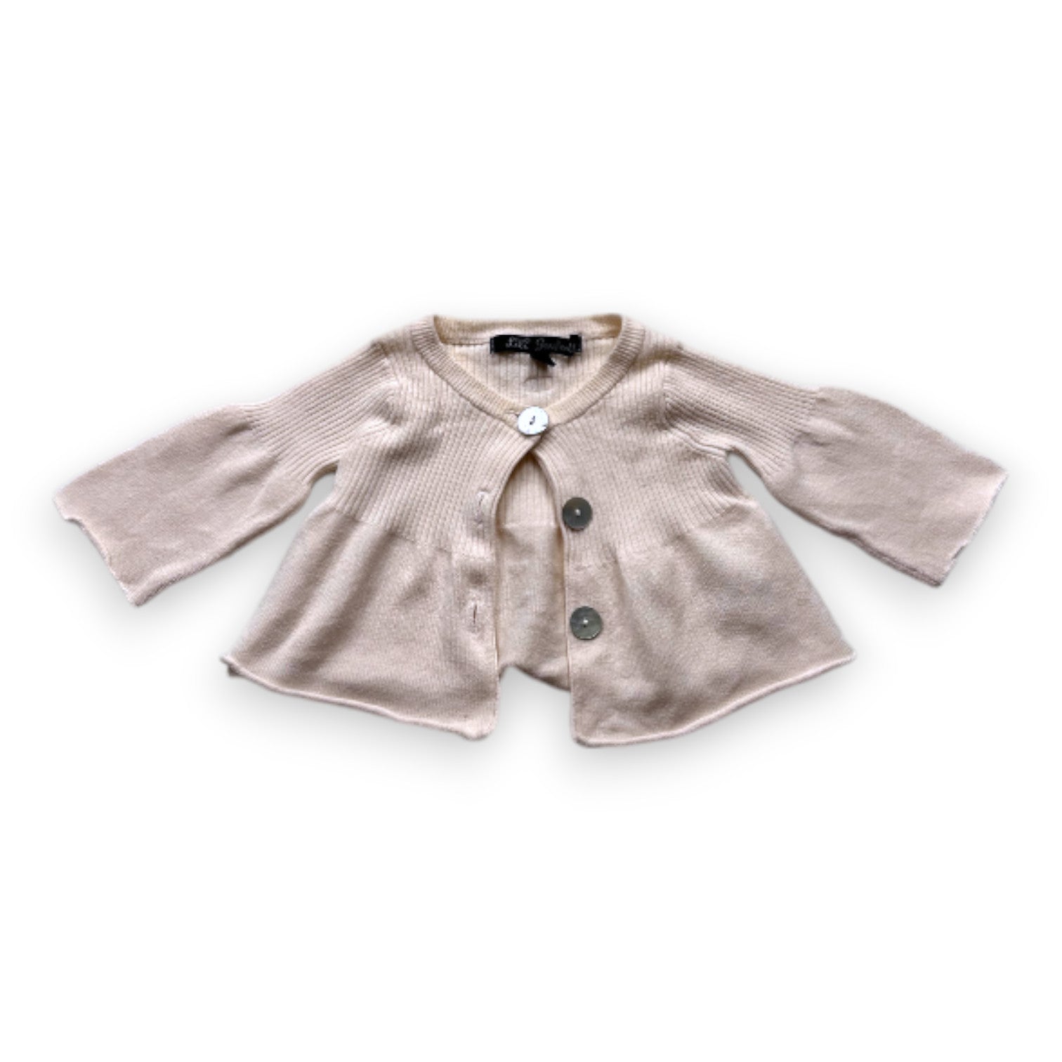 LILI GAUFRETTE - Cremefarbene Strickjacke - 3 Monate