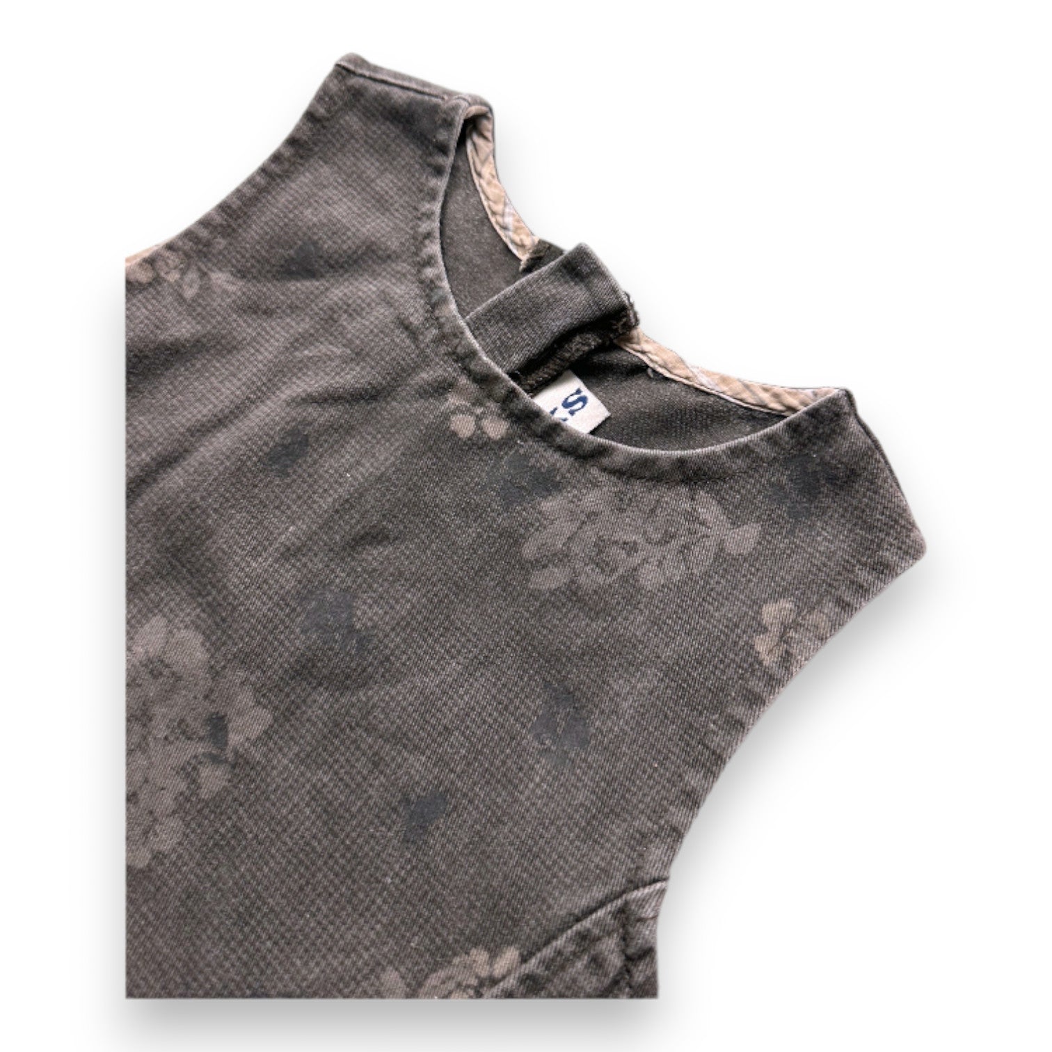 IKKS - Brown floral dress - 2 years