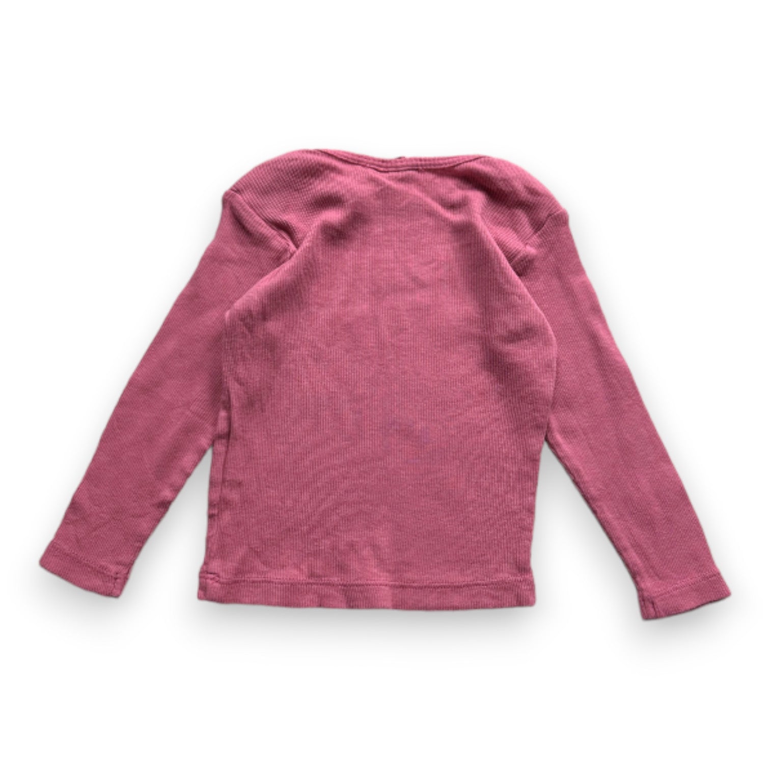 BONTON - Pink long-sleeved T-shirt - 6 months