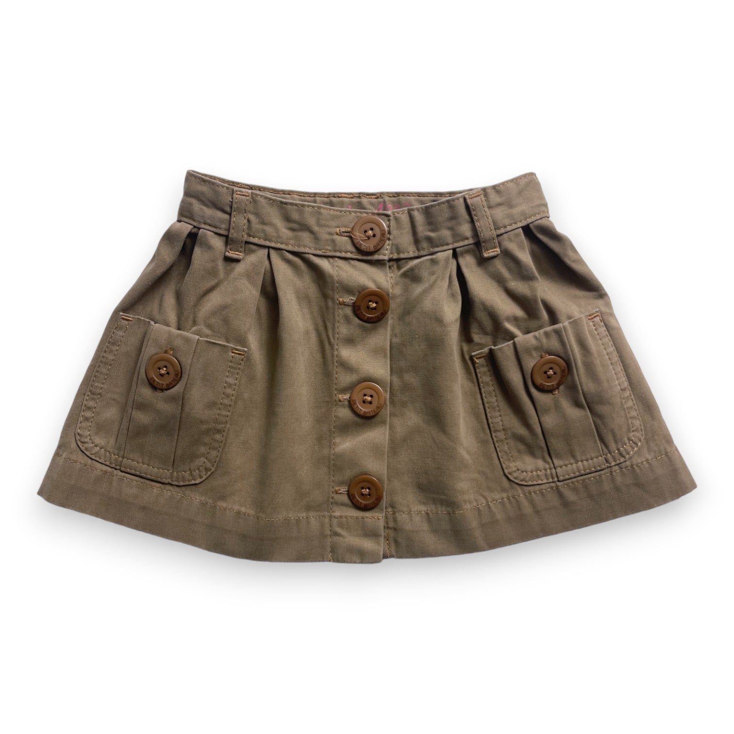 PETIT BATEAU - Jupe kaki - 2 ans