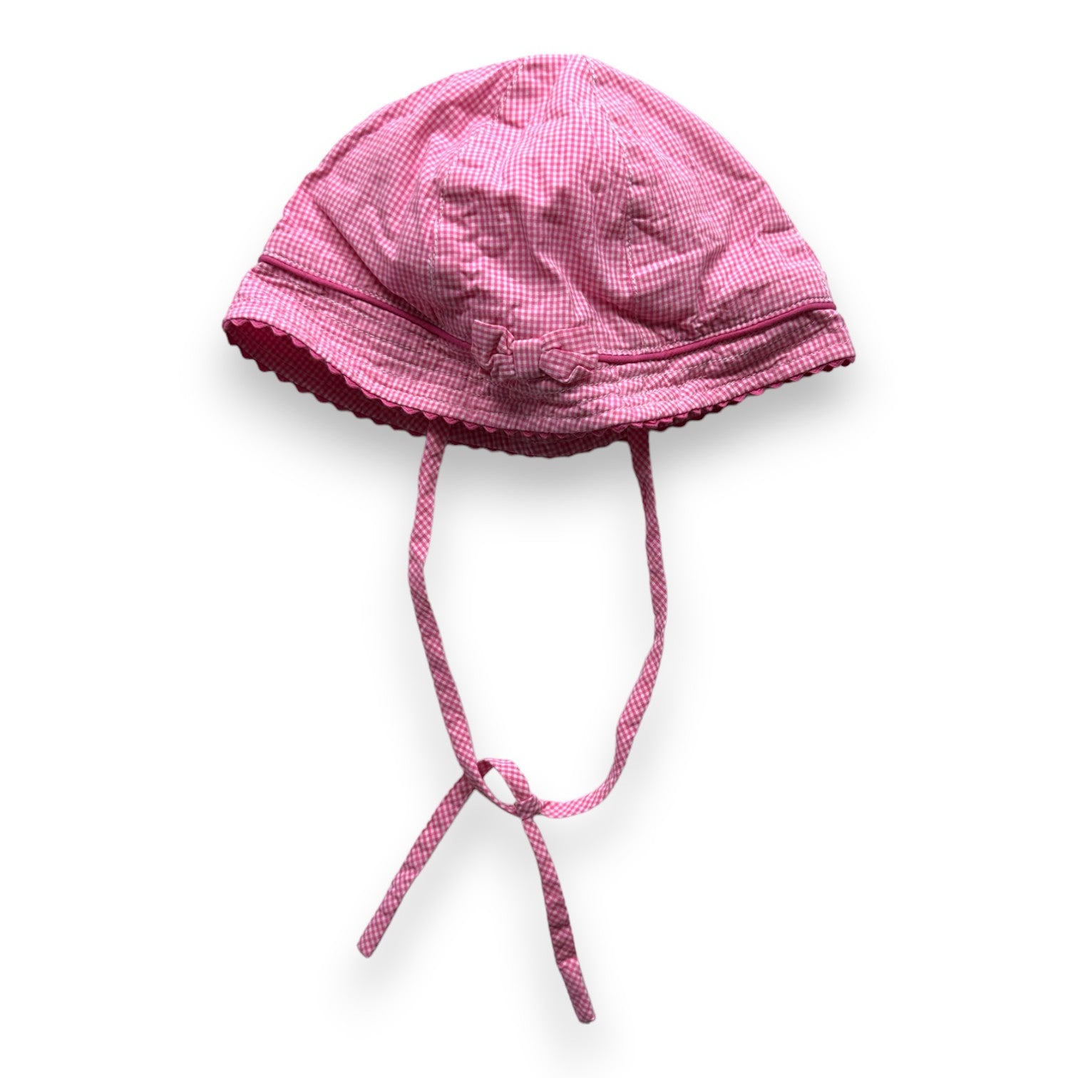 JACADI - Bob rose à petits carreaux - 18/24 mois