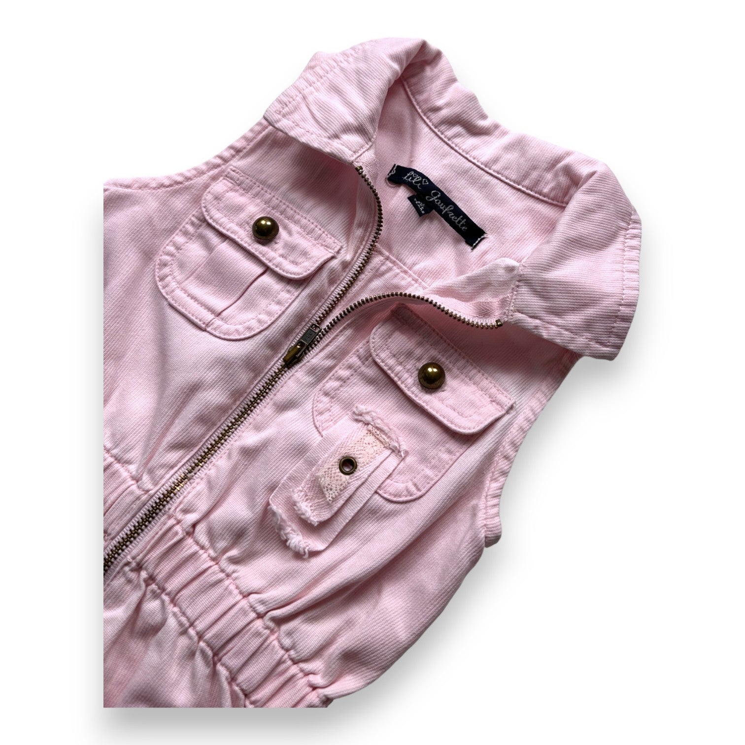 LILI GAUFRETTE - Rosa Spielanzug - 2 Jahre