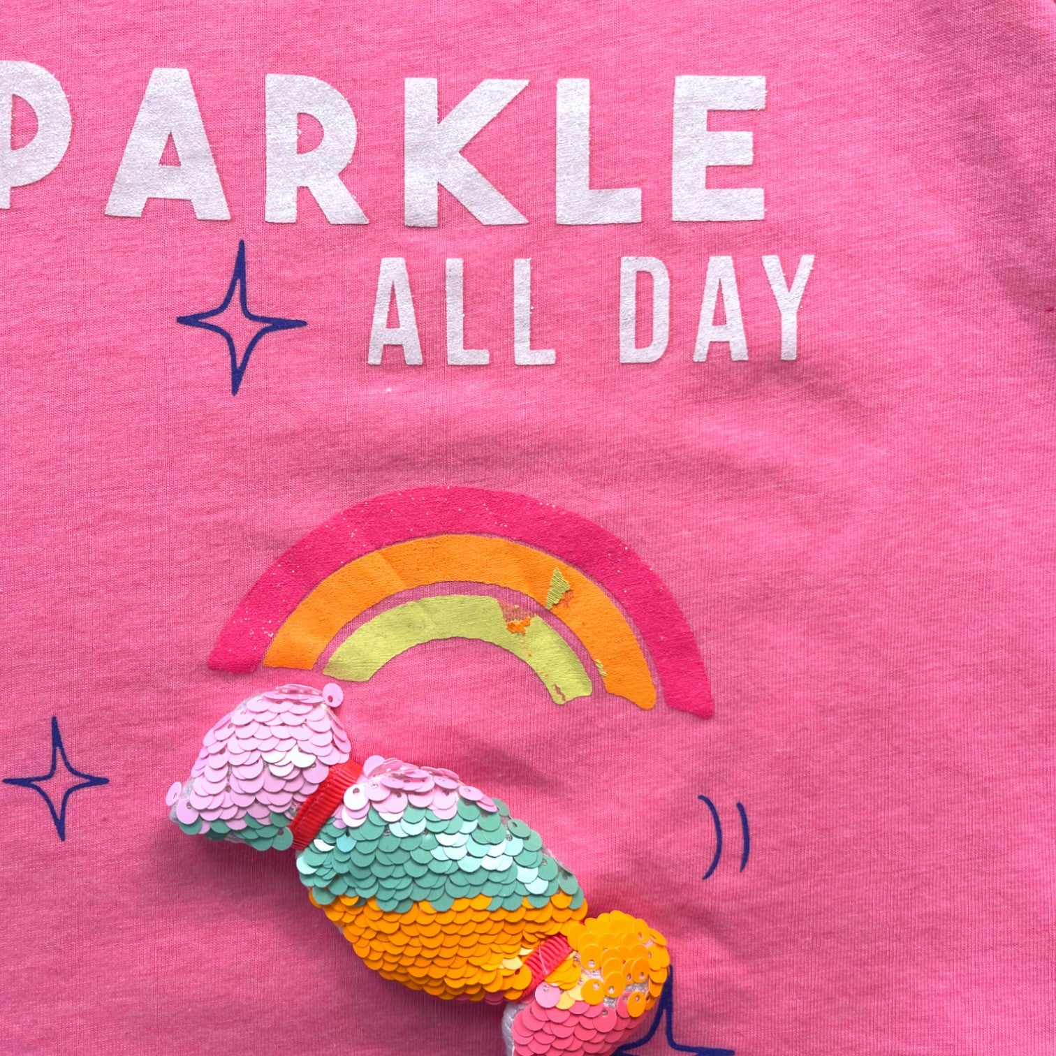 BILLIEBLUSH - Rosa Tanktop „Sparkle all day“ - 8 Jahre