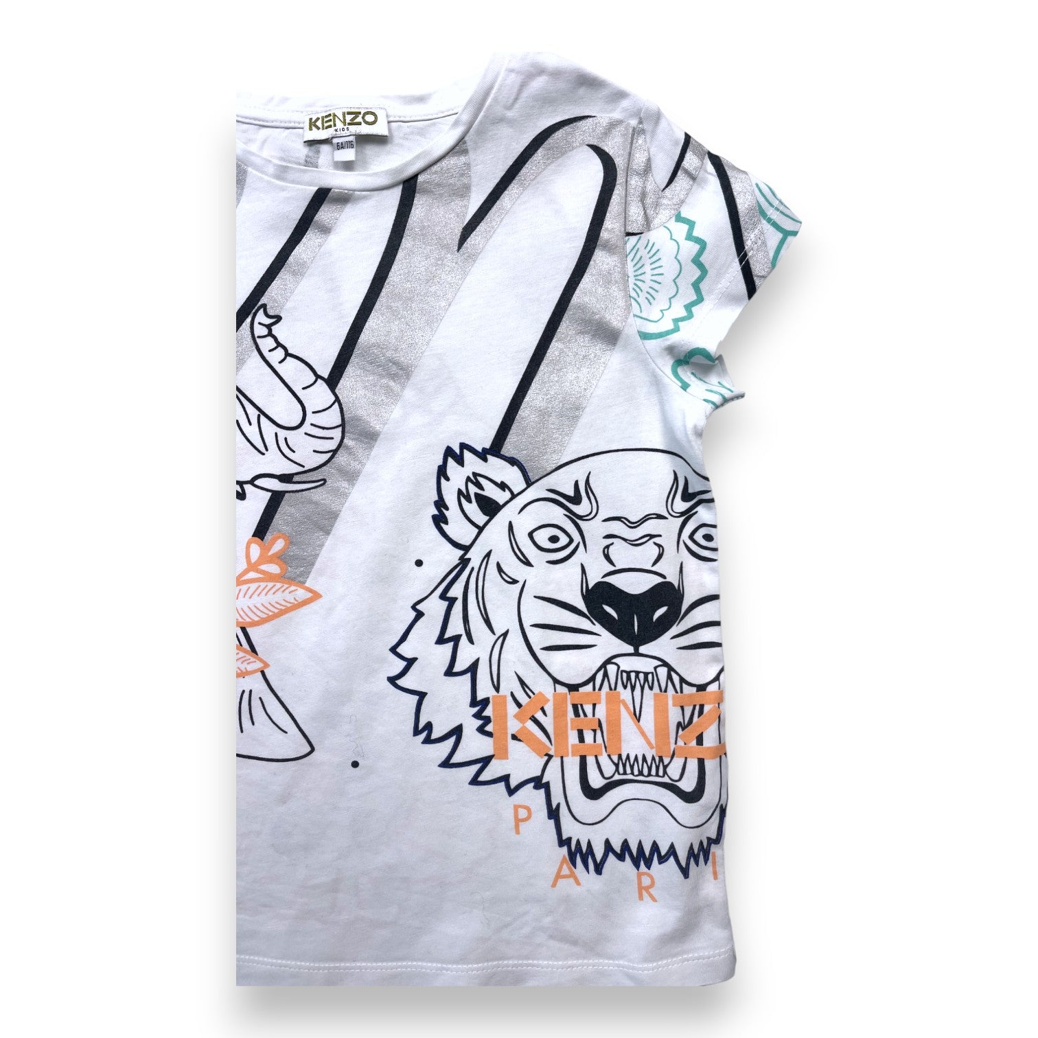 KENZO - T-Shirt- und Rock-Set mit Dschungelmuster - 6 Jahre