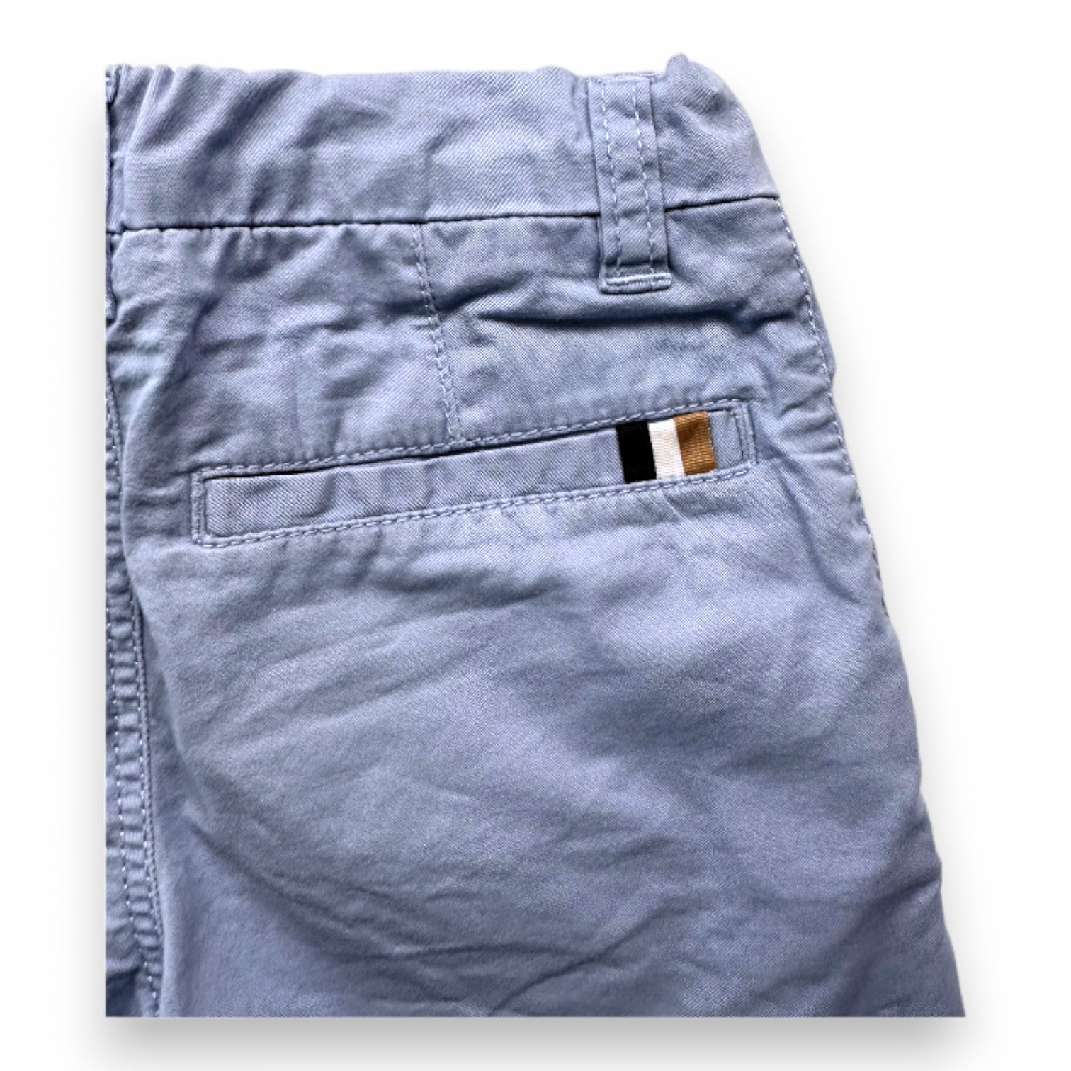 HUGO BOSS - Short bleu - 3 ans