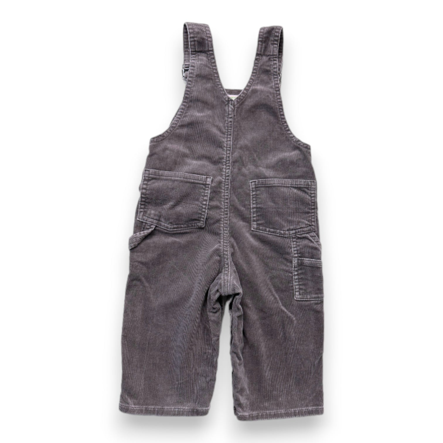 BONPOINT - Overall in grauem Samteffekt - 6 Monate