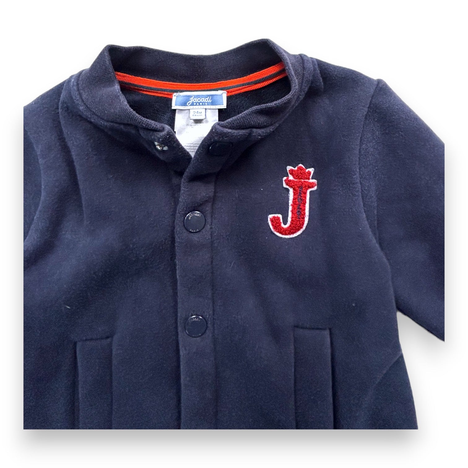 JACADI - Veste bombers bleu - 2 ans