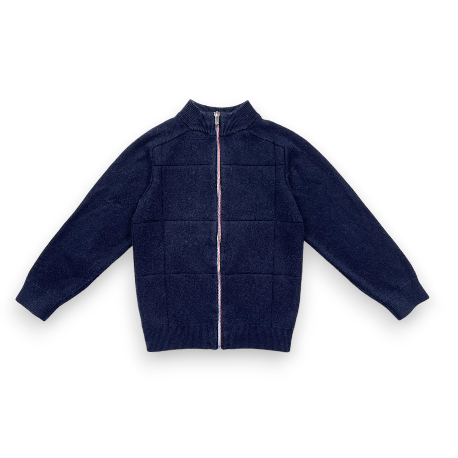 JACADI - Gilet bleu marine en laine - 10 ans
