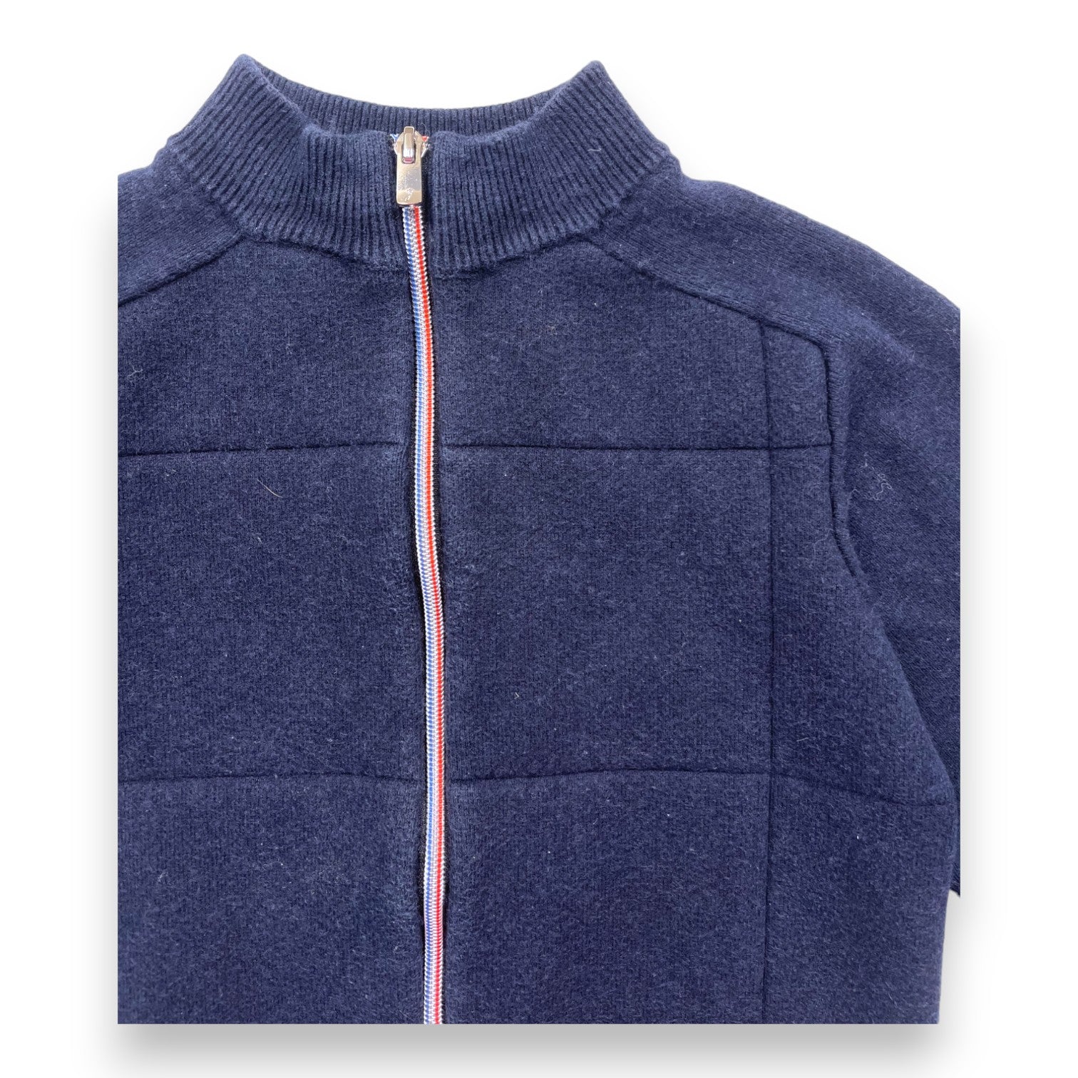 JACADI - Gilet bleu marine en laine - 10 ans