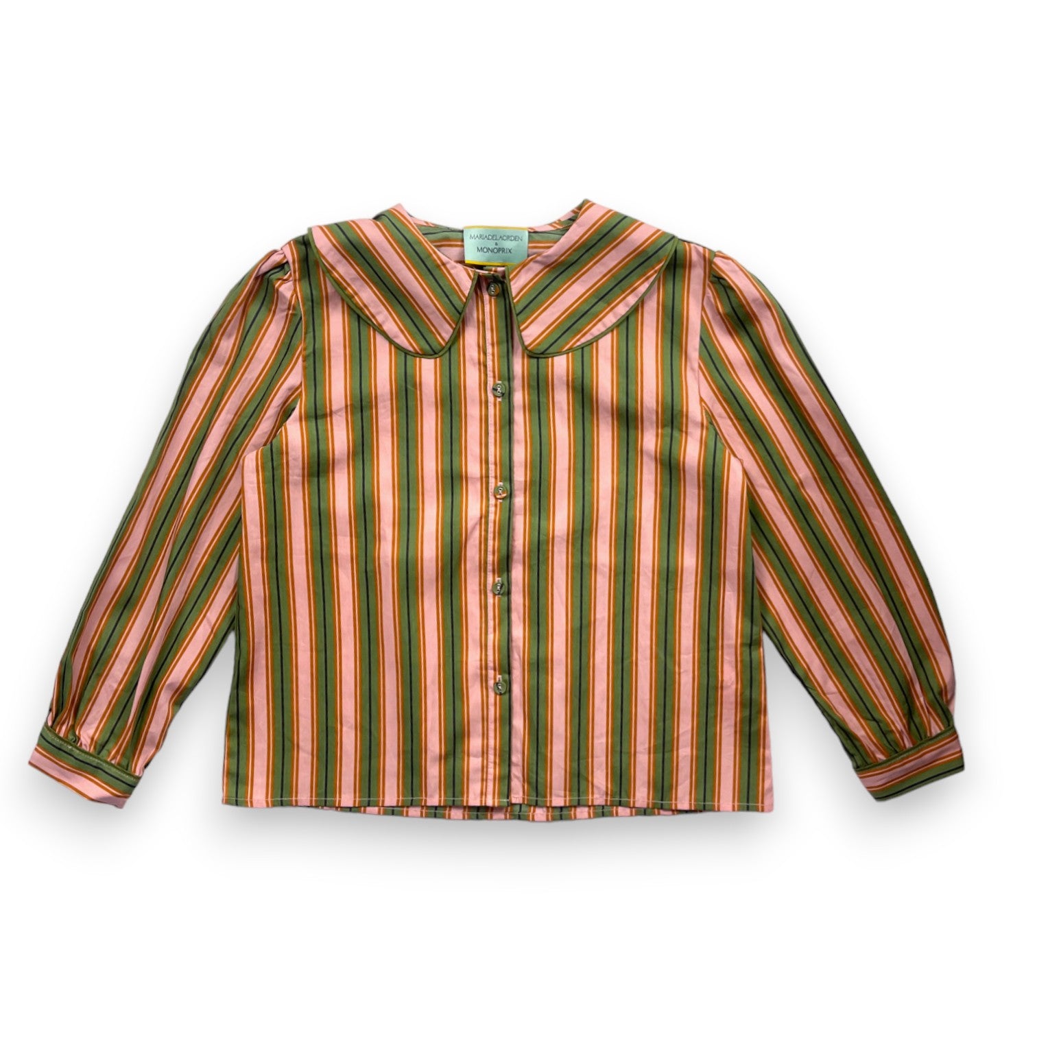 MARIADELAORDEN X MONOPRIX - Mehrfarbig gestreiftes Hemd - 8/10 Jahre