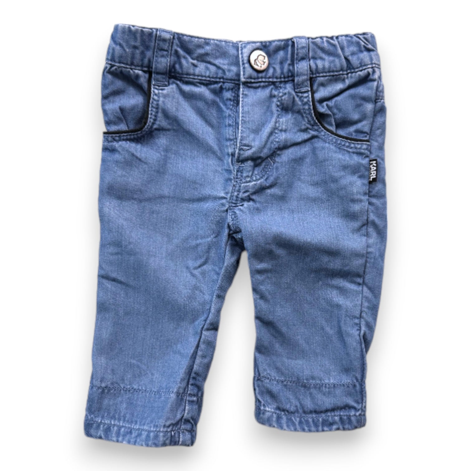 KARL LAGERFELD - Blaue Jeanshose - 1 Monat