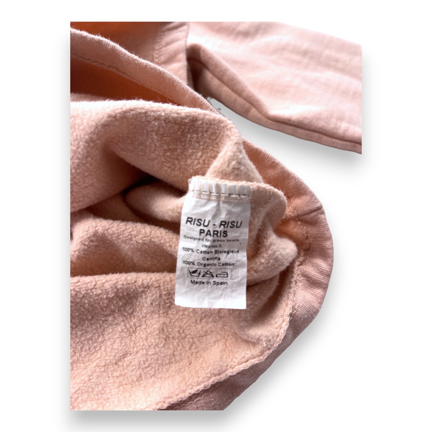 RISU RISU - Pale pink wrap dress - 8 years